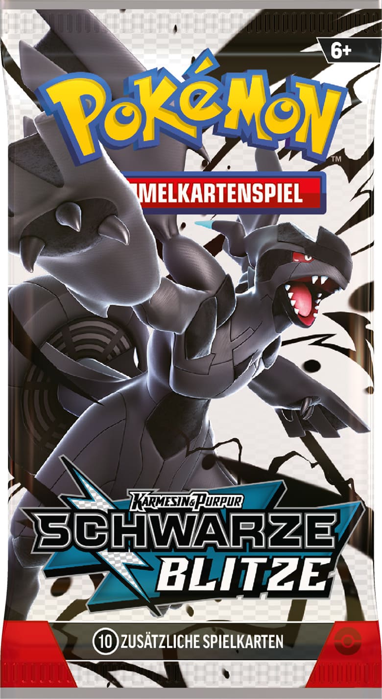 PKM Booster Pack - Schwarze Blitze & Weiße Flammen (DE)