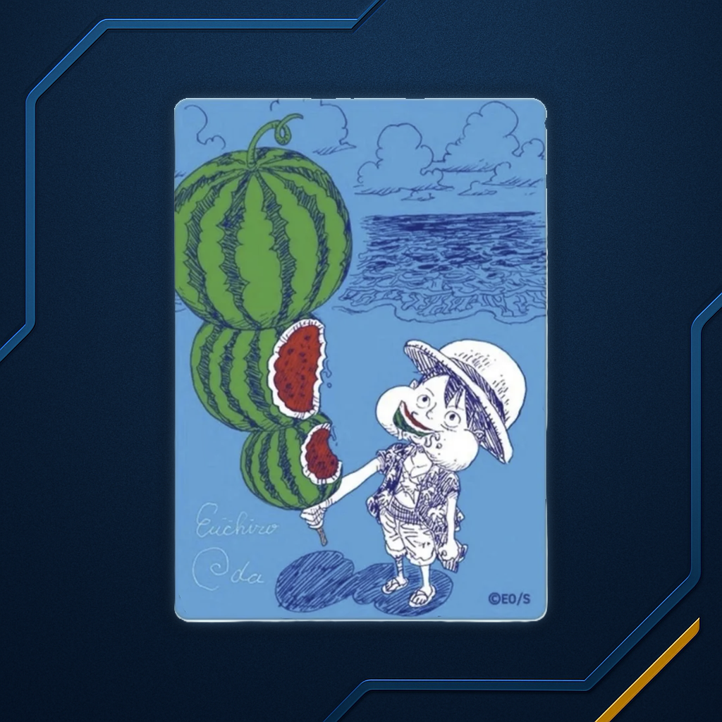 One Piece Card Game Shueisha Natsucomi 2026 Promo - Watermelon Luffy (JPN)