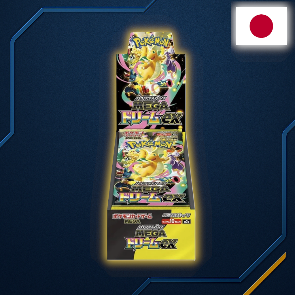 1x PKM Mega Dream Ex Booster (JP)