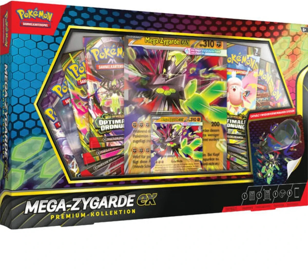 PKM Mega-Entwicklung: Optimale Ordnung Mega-Zygarde ex Premium-Kollektion (DE)