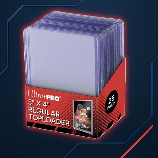 Ultra Pro Regular 25 Toploader 3"x4"