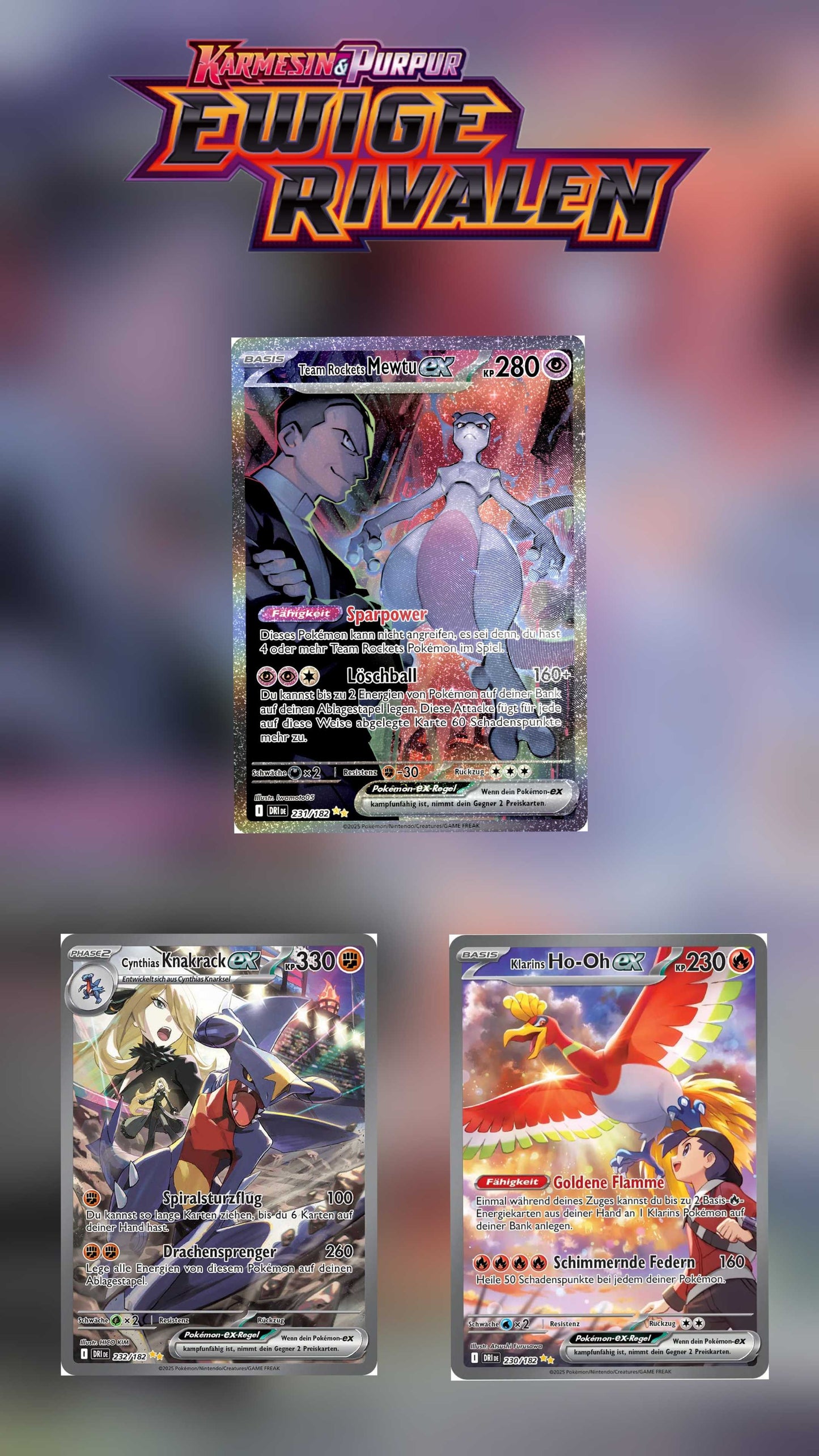 Pokémon Karmesin & Purpur Ewige Rivalen Booster Pack (DE)