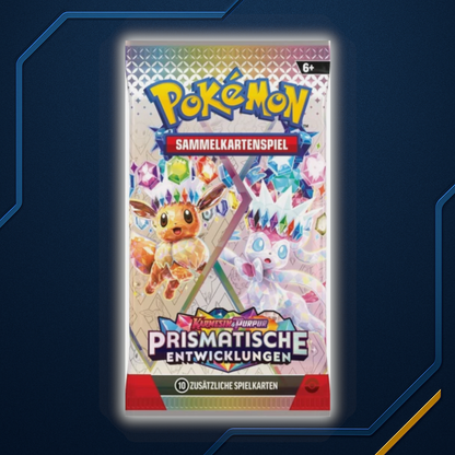 PKM Karmesin & Purpur Prismatische Entwicklungen Booster Pack (DE)