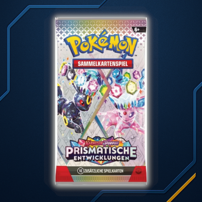PKM Karmesin & Purpur Prismatische Entwicklungen Booster Pack (DE)