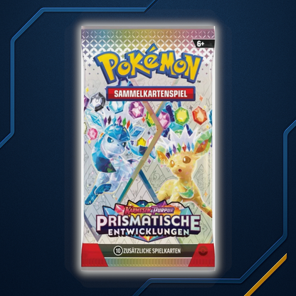 PKM Karmesin & Purpur Prismatische Entwicklungen Booster Pack (DE)