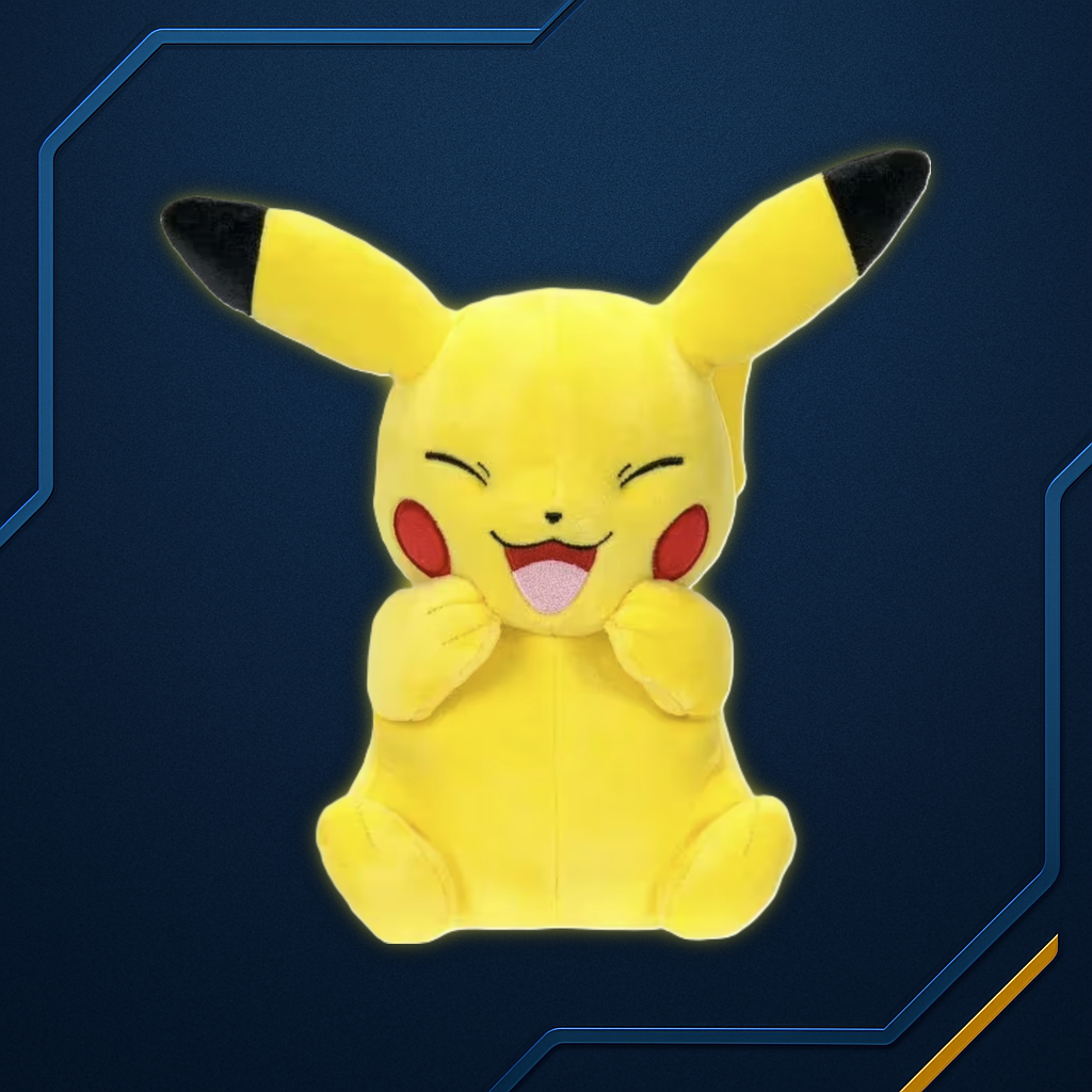 Jazwares | Pikachu - Lachend (20cm) | Plüschtier